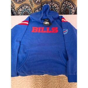 NFL Darius Rucker Buffalo Bills Hoodie Royal Blue Red Pullover Mens 2XL
